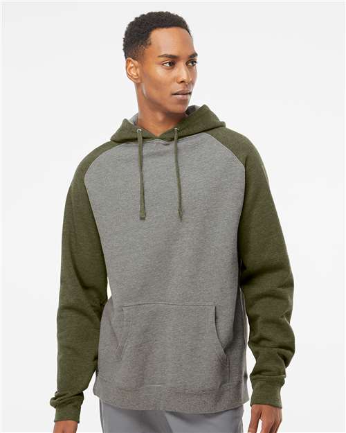 Unisex Raglan Hooded Sweatshirt