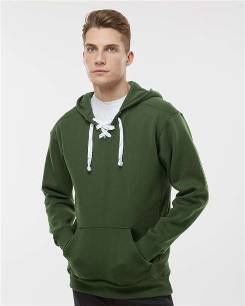 Men's Sport Lace Hooded Sweatshirt