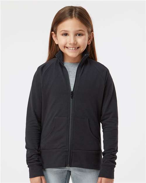 Girls' Practice Jacket – On Model