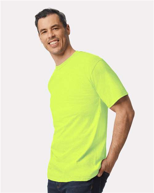 Men's Tall Ultra Cotton® T-Shirt – On Model – Side