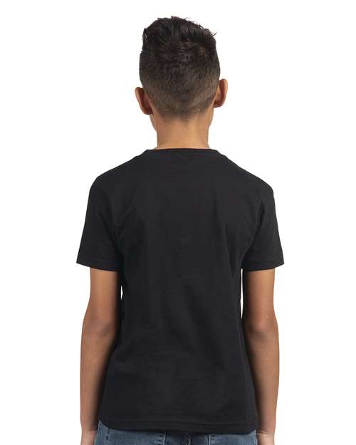 Youth Cotton Tee – On Model – Back