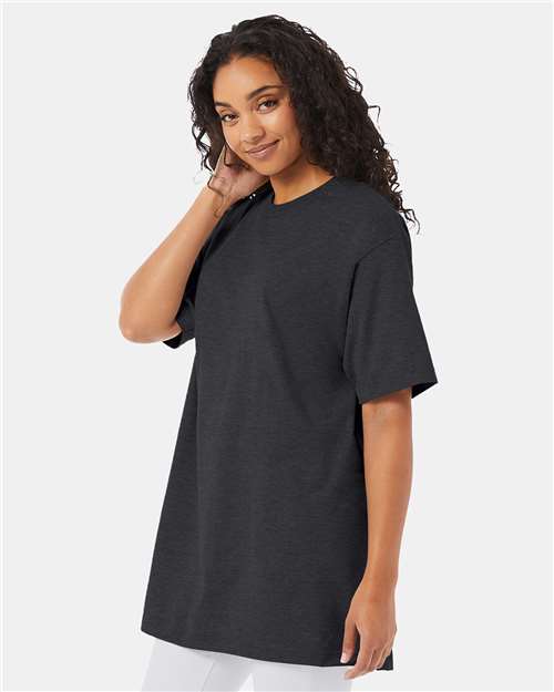 Unisex Beefy-T® Tall T-Shirt – On Model – Side