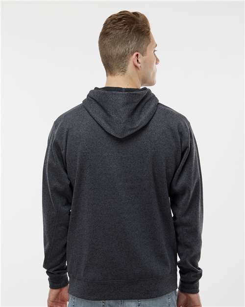 Men's Cosmic Fleece Hooded Sweatshirt – On Model – Back