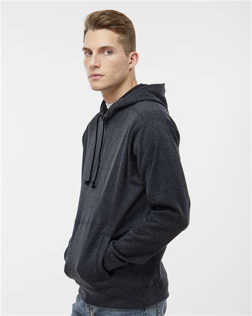 Men's Cosmic Fleece Hooded Sweatshirt – On Model – Side
