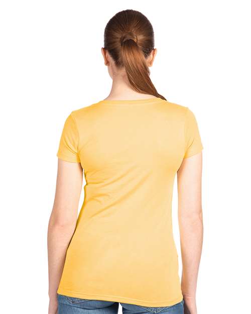 Women's Ideal V-Neck Tee – On Model – Back