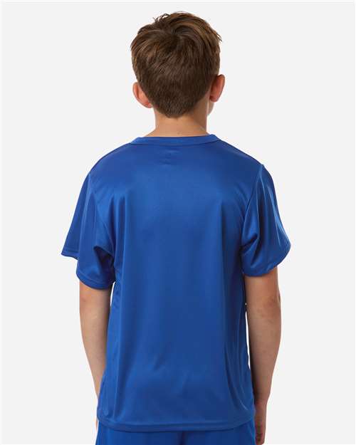 Youth B-Core Placket Jersey – On Model – Back