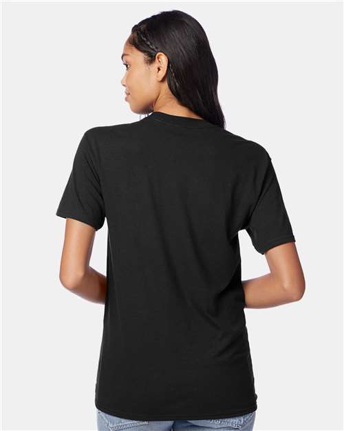 Unisex Perfect-T Triblend T-Shirt – On Model – Back