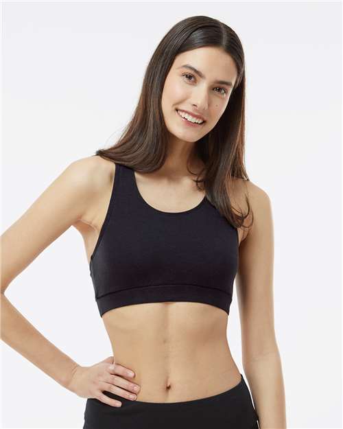 Women’s Support Your Team Sports Bra – On Model