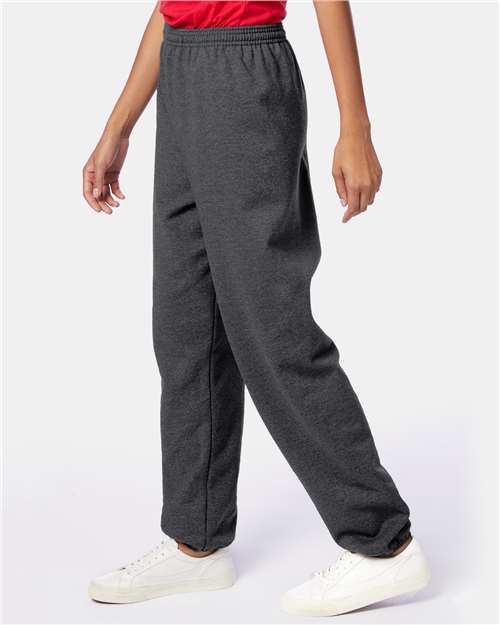 Unisex EcoSmart® Sweatpants – On Model – Side