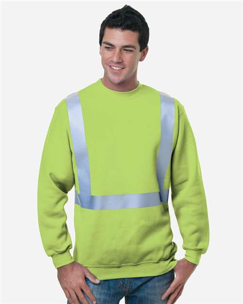 Men's USA-Made Hi-Visibility Crewneck Sweatshirt