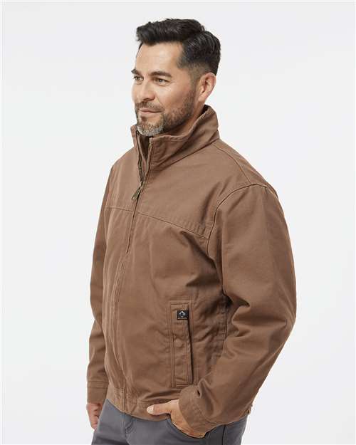Men's Tall Maverick Boulder Cloth™ Jacket with Blanket Lining – On Model – Side