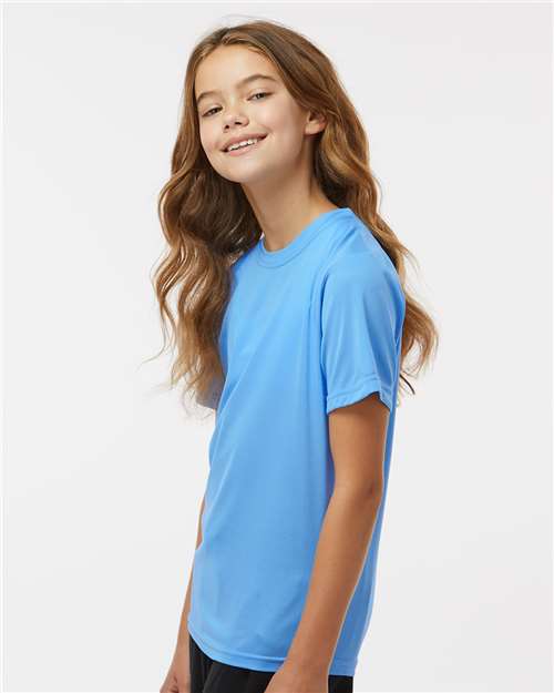 Youth Nexgen Performance T-Shirt – On Model – Side