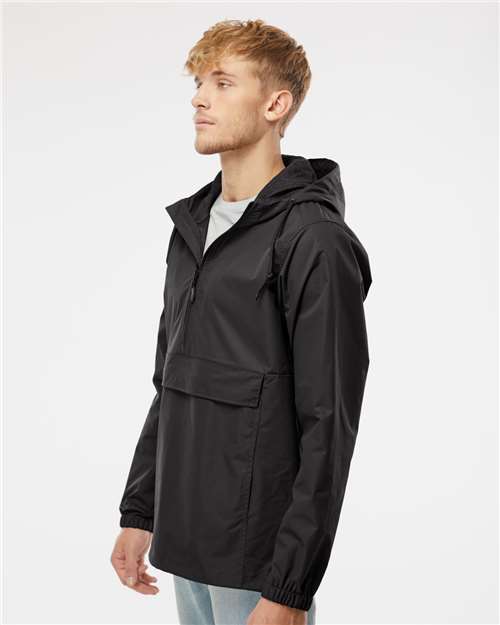 Men's Nylon Anorak – On Model – Side