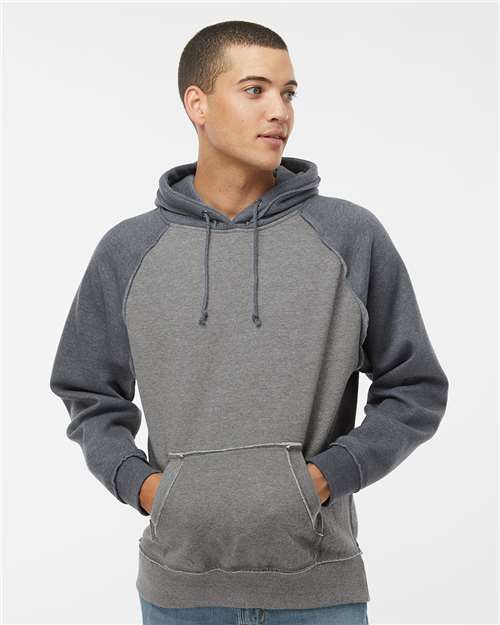 Men's Vintage Heather Hooded Sweatshirt