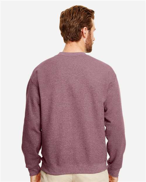 Unisex Heavy Blend™ Crewneck Sweatshirt – On Model – Back