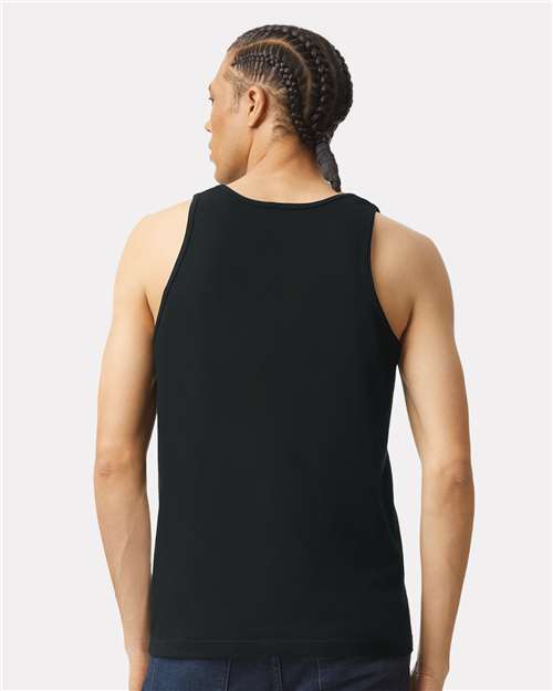 Unisex Fine Jersey Tank – On Model – Back