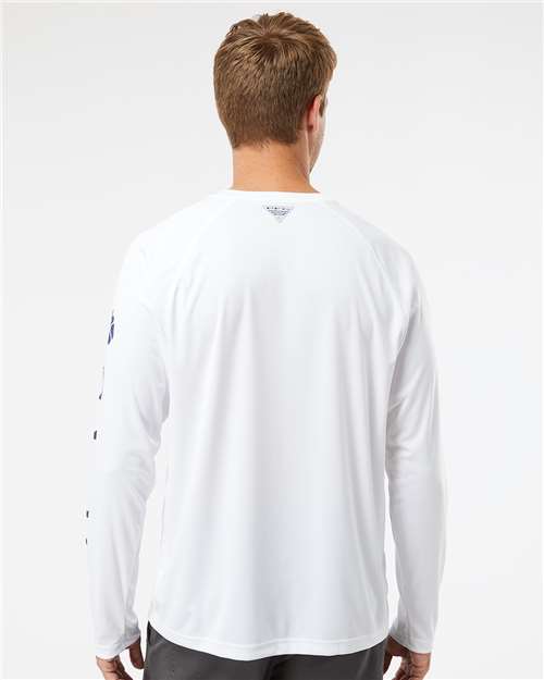 Men's PFG Terminal Tackle™ Long Sleeve T-Shirt – On Model – Back