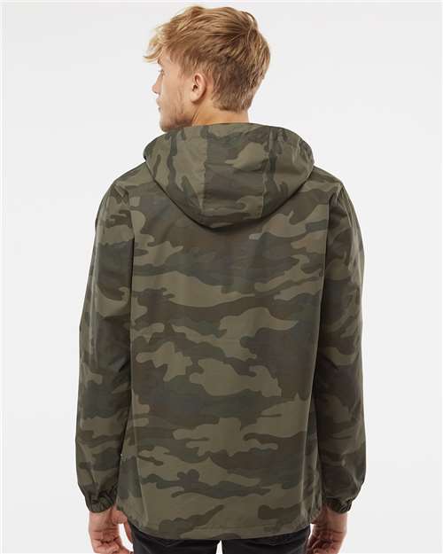 Men's Nylon Anorak – On Model – Back