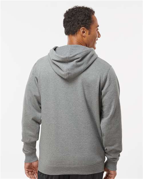 Unisex 60/40 Fleece Hooded Sweatshirt – On Model – Back