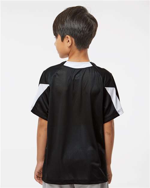 Youth Striker Placket – On Model – Back