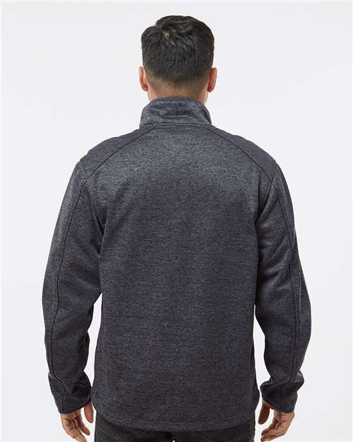 Men's Atlas Sweater Fleece Full-Zip Jacket – On Model – Back