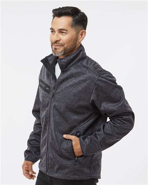 Men's Atlas Sweater Fleece Full-Zip Jacket – On Model – Side