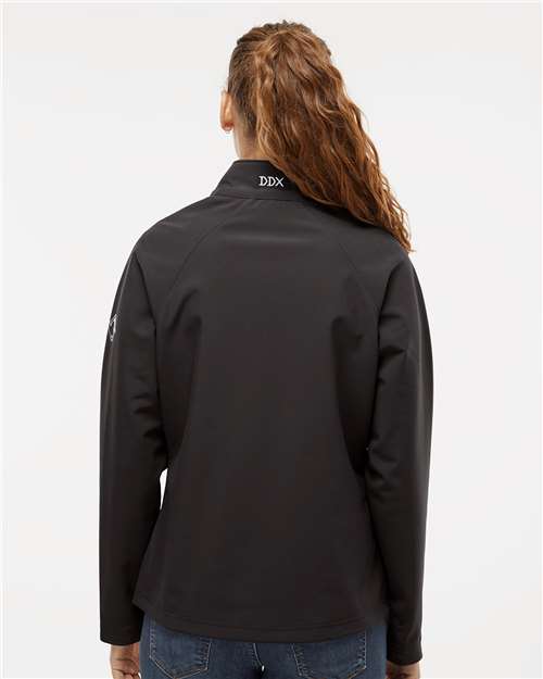 Women's Contour Soft Shell Jacket – On Model – Back