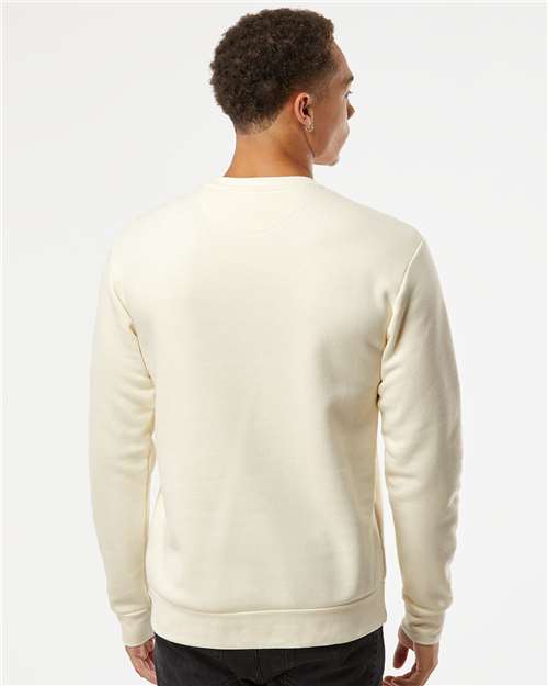 Unisex Santa Barbara Pocket Crewneck Sweatshirt – On Model – Back
