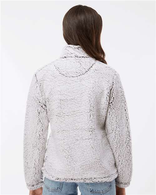 Women’s Sherpa Full-Zip Jacket – On Model – Back