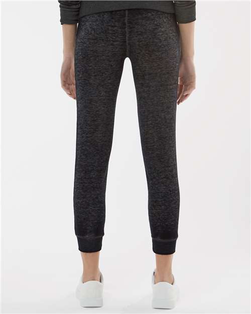 Women’s Vintage Zen Fleece Joggers – On Model – Back