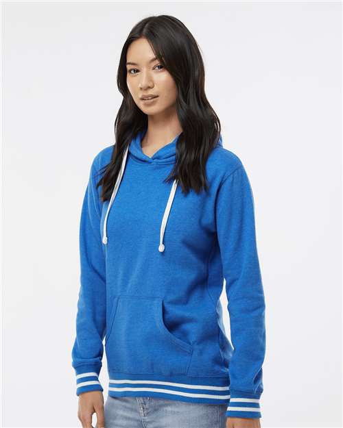 Women’s Relay Hooded Sweatshirt – On Model – Side