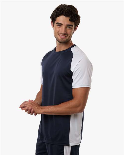 Men's Cutter Jersey – On Model – Side