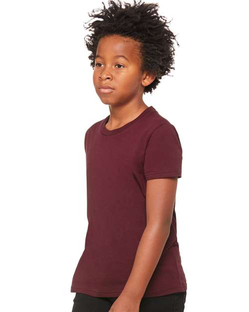 Youth Jersey Tee – On Model – Side