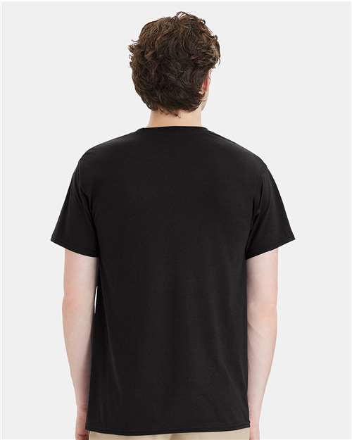 Unisex Workwear Pocket T-Shirt – On Model – Back