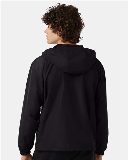 Unisex Packable Anorak Jacket – On Model – Back