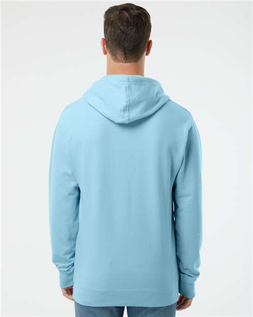 Unisex Midweight Hooded Sweatshirt – On Model – Back