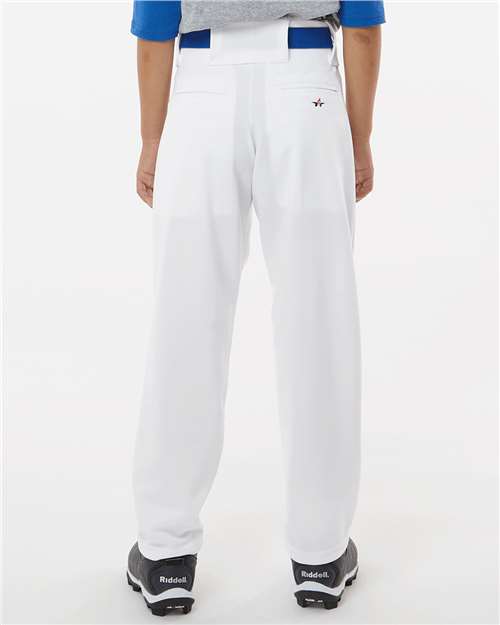 Youth Baseball Pants – On Model – Back