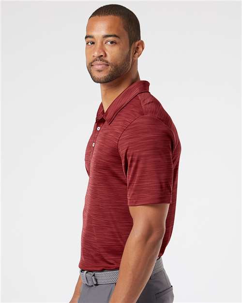 Men's Mélange Polo – On Model – Side