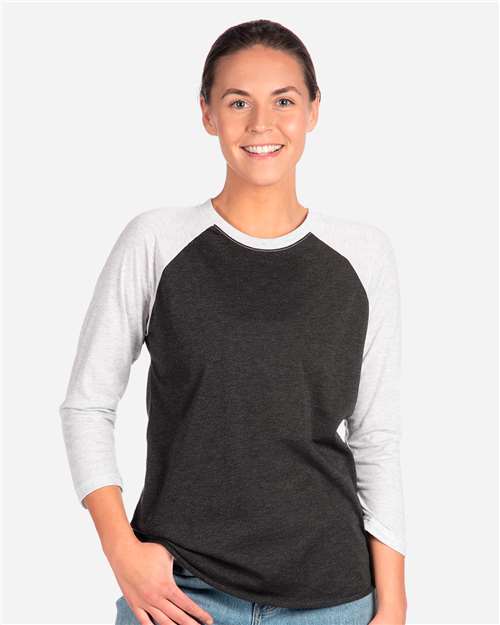 Unisex Triblend Three-Quarter Raglan Tee