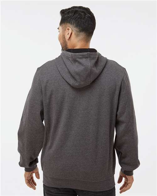Men's Bateman Bonded Power Fleece 2.0 Full-Zip Jacket – On Model – Back