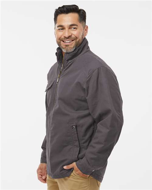 Men's Endeavor Canyon Cloth™ Canvas Jacket with Sherpa Lining – On Model – Side