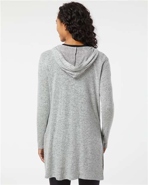 Women's Cuddle Fleece Cardigan – On Model – Back