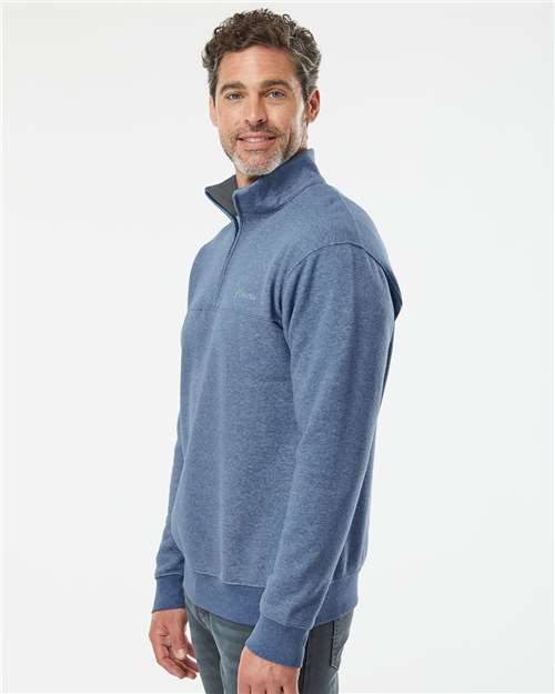 Men's Hart Mountain™ Half-Zip Sweatshirt – On Model – Side