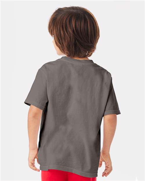 Youth Garment-Dyed T-Shirt – On Model – Back