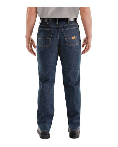 Men's Classic Rigid Jeans – On Model – Back