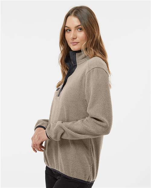 Women's Cypress Sherpa Mountain Fleece – On Model – Side