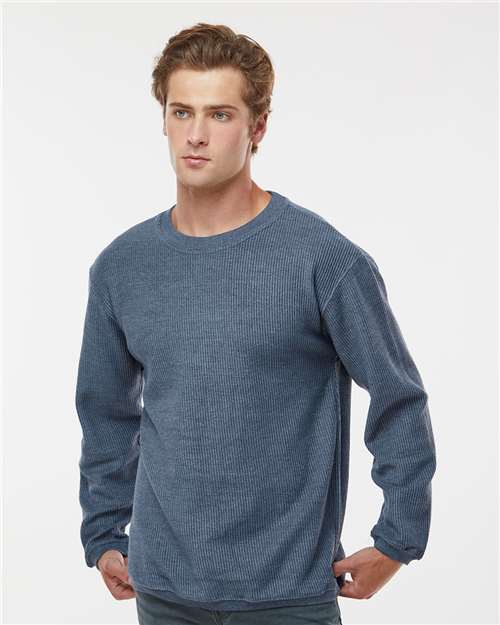 Unisex Corded Crewneck Sweatshirt