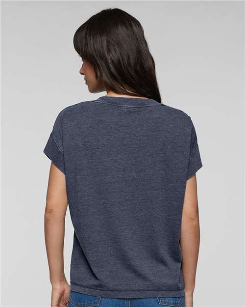 Women's Vintage Wash Tee – On Model – Back