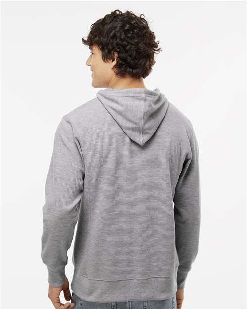 Men's Ripple Fleece Hooded Sweatshirt – On Model – Back