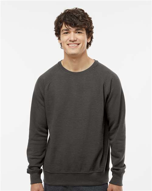 Men's Ripple Fleece Raglan Crewneck Sweatshirt